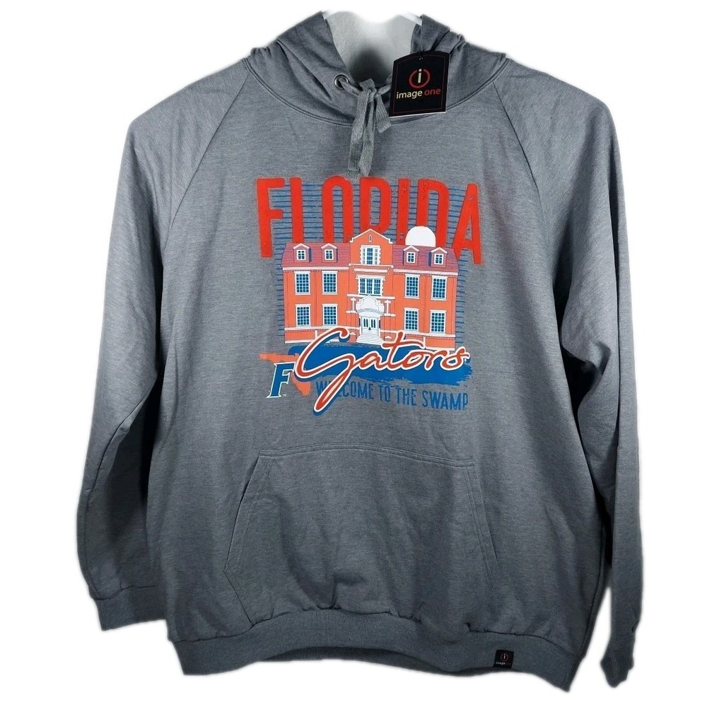 Image One Men's Size XXL - Florida Gators Grey Campus Scence Hoodie